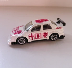 1996 MATCHBOX ALFA ROMEO 155 WHITE 1:60 DIECAST CAR - Picture 1 of 4