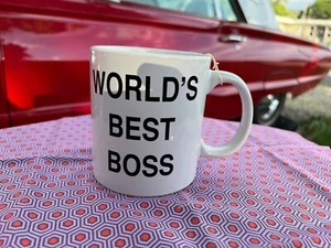 World's Best Boss Coffee Mug (The Office, Dunder Mifflin) - Coffee Mug - Foto 1 di 3