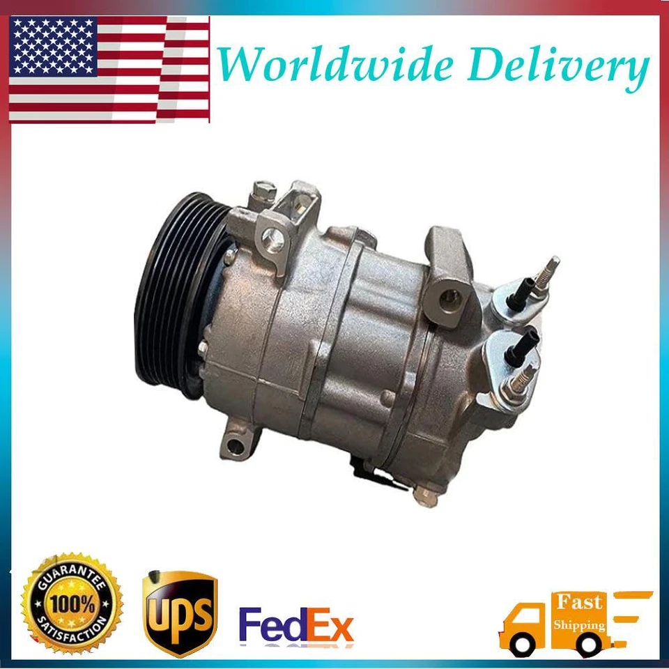 Compresor de aire acondicionado Peugeot 308 408 508 Partner Tepee RCZ 6SEL16 Foto 1 de 1