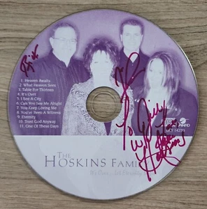 The Hoskins Family Signed It's Over Let Eternity Begin CD Disc Musicians RAD - Picture 1 of 1
