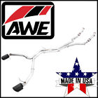 AWE Non-Resonated Track Cat-Back Exhaust Kit fits 21-24 Audi RS5 Sportback 2.9L