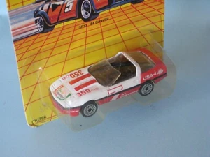 Matchbox Superfast 1987 Corvette Chef Boyardee USA Promo 75mm in BP Spoke Wheels - Picture 1 of 2