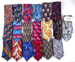 Vintage Jerry Garcia Men's Silk Neck Tie Paris in the Rain After Monet Lot of 19 - Picture 1 of 7