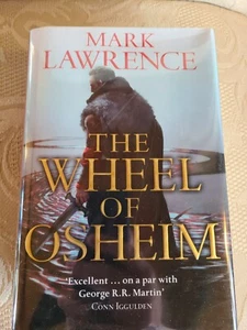 SIGNED The Wheel of Osheim by Lawrence, Mark UK 1st/First Edition Red Queen bk 3 - Picture 1 of 11