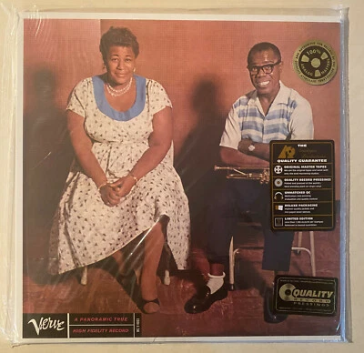 ELLA FITZGERALD & LOUIS ARMSTRONG Ella & Louis 45 rpm 180 gram vinyl SEALED 2 LP - Image 1 of 2