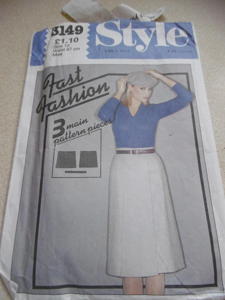 Missionary Auction Style 3149 Skirt Pattern Cut Size 12 - Image 1 of 1
