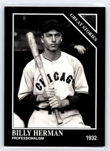 1992 Conlon Collection TSN #421 Billy Herman - Picture 1 of 2