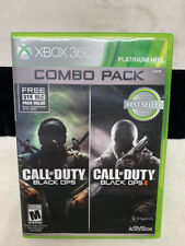 Call of Duty: Black Ops 1 & 2 Combo Pack (Microsoft Xbox 360, 2015)USED