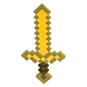 Kids' Minecraft Gold Sword Cos-play Hand Held Prop - Picture 1 of 7