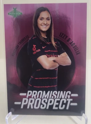 2023 PARKSIDE NWSL VOL 1 PROMISING PROSPECT RC INSERT IZZY D'AQUILA #PP-17 - Image 1 of 2