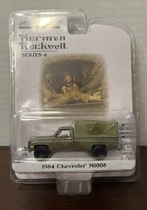 Greenlight 1984 Chevrolet M1008 with Cargo Cover Norman Rockwell Serie 4 1:64 - Picture 1 of 7