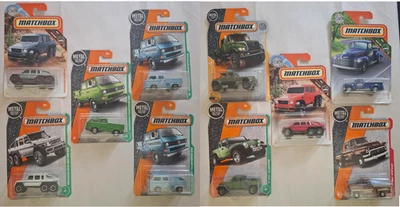 LOT [10] CARDED 2016-2019 MATCHBOX PICKUP TRUCK VARIATIONS - Image 1 of 4