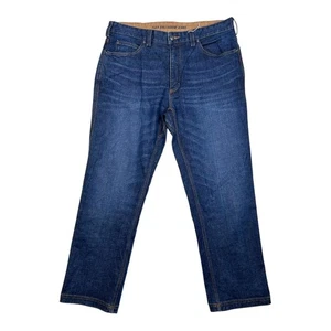 Duluth Flex Ballroom Jeans Herren 37x30 Blau Denim Relaxed Fit Stretch Workwear - Bild 1 von 14