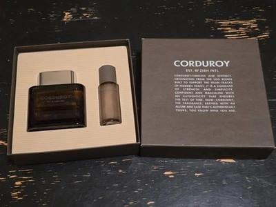 Juego de regalo de fragancia para hombre Corduroy By Zirh Intl spray de colonia y bálsamo para después del afeitado Foto 1 de 3