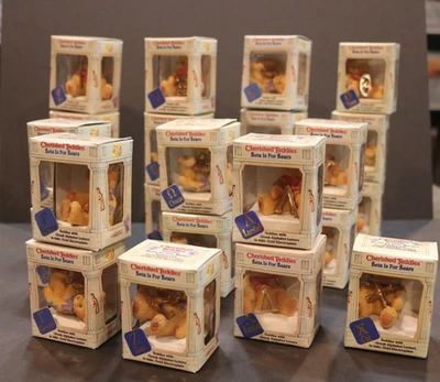 Enesco Priscilla Hillman Cherished Teddies Greek Alphabet Letters Beta Bears Lot - Image 1 of 4