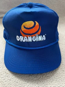 Cappello snapback camionista vintage anni 90 ORANGINA ORANGE SODA POP DRINK - Foto 1 di 4