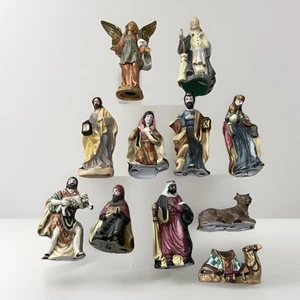 Weihnachtskrippenfiguren & andere Keramik handbemalt - Bild 1 von 7