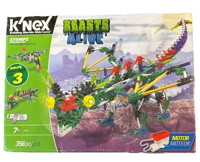 K'NEX Beasts Alive Stompz Dinosaur Building Set # 34485,  550 Pieces w/Motor {PP - Image 1 of 4