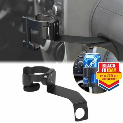 Multi-Function Phone Holder Drink Cup Mount for Jeep Wrangler JK JKU 2007-2010 a Foto 1 de 4
