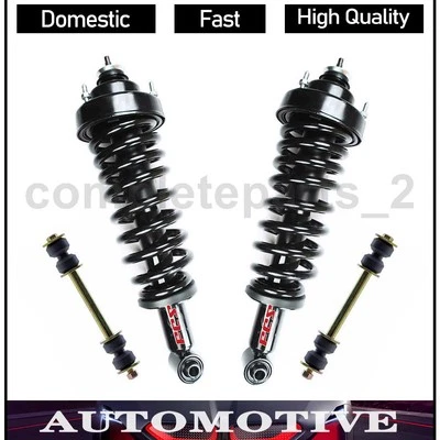 4 puntales y resortes de enlace de barra estabilizadora trasera para Ford Explorer 2002 2003 2004 2005_ Foto 1 de 4