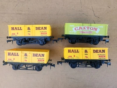 Four Group Lima O Scale Rare Freight Wagons Hall & Dean Plus Caxton Nottingham - Image 1 of 4