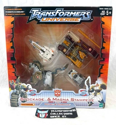 Transformers 2003 Universe Stockade & Magna Stampede MISB - Image 1 of 2