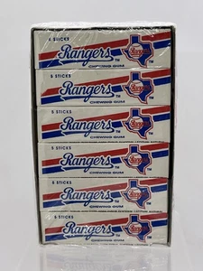 United Confections Kaugummi 24er Pack Box Texas Rangers Nolan Ryan Vintage MLB - Bild 1 von 6