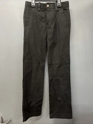 Pantalones de vestir elásticos ajustados negros talla 8 nuevos con etiquetas Chaps para niños Foto 1 de 4