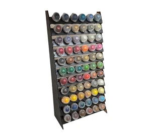 66 Pot Paint Rack GW size Black or White - Picture 1 of 6