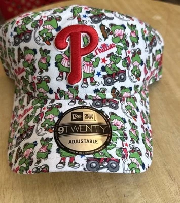 PHILLIE PHANATIC ADJUSTABLE PHILLIES HAT JOHN KRUK NEW ERA SCATTER CAP Harper - Image 1 of 2