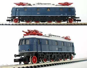 ARNOLD 2451 Vintage Triebwagen Elektrischer Mix BR119-112 DB IN Box Scala-N - Picture 1 of 3