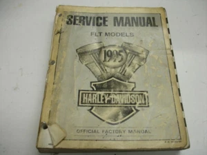 Harley-Davidson 1995 manual de servicio modelos FLT fabricante de equipos originales P/N 99483-95 (G3) - Imagen 1 de 5