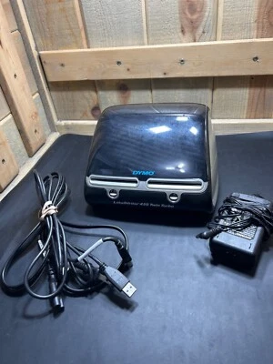 Impresora de etiquetas Dymo LabelWriter 450 Twin Turbo con adaptador de corriente y cable USB Foto 1 de 4