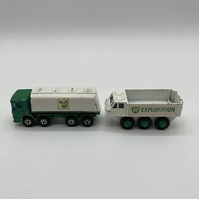 Matchbox Lesney NO. 32 BP Leyland Petrol Tanker & NO.61 Exploration (Lot Of 2) - Image 1 of 4