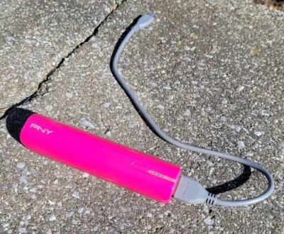 PNY PowerPack T2200-Rosa, USB, micro USB 2200mAh Foto 1 de 3