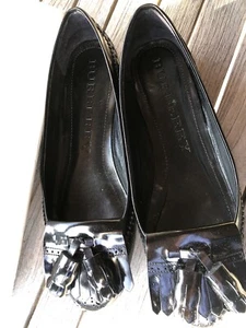 Ballerinas Burberry London Lack Schwarz 40 EUR - Bild 1 von 6