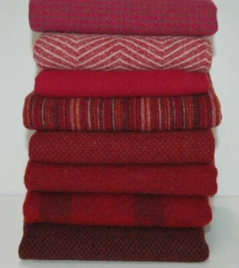 HAND DYED RUG HOOKING WOOL Mill-Dyed ~ "EWE HAVE MY HEART-II" (8-pc. collection) - Picture 1 of 19