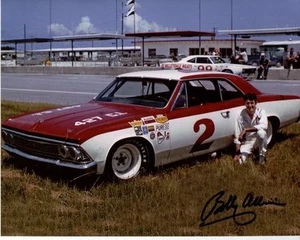 Foto de NASCAR 8x10 firmada autografiada por Bobby Allison - Imagen 1 de 1