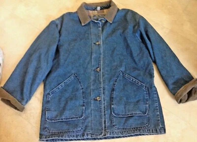 ABRIGO VAQUERO MUJER DUNBROOKE TALLA L FORRADO NUEVO Foto 1 de 3