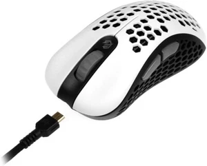 G-Wolves Skoll SK-S ACE Edition Ultralight Honeycomb Gaming Mouse, White/Black - Picture 1 of 8