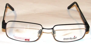 MEN'S NEW EASYTWIST CT201 EYEGLASS FRAMES! 56□17 145 BLACK METAL FULL RIM~CT 201 - Picture 1 of 17