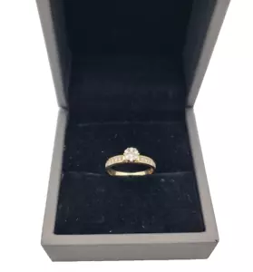 Traumhafter Damen Diamant Ring aus 585er Gelbgold Gr. 52 - Bild 1 von 6