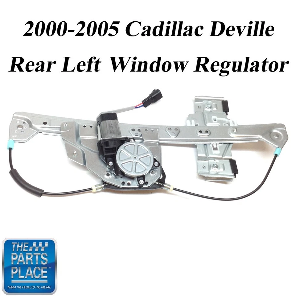 Regulador de ventana trasero izquierdo Cadillac Deville 2000-2005 GM 10393234 19244838 Foto 1 de 1