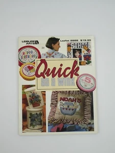 Quick Cross Stitch patterns, counted cross stitch patterns, Leisure Arts pattern - Picture 1 of 9
