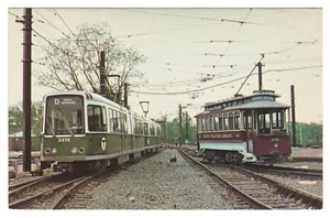Vintage Boston MBTA Green Line Highland Branch Newton Massachusetts - Picture 1 of 2