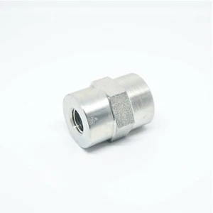 Steel 1/2 - 1/4 Female Npt Fpt Pipe Fitting Straight Coupling Reducer Adapter - Picture 1 of 6