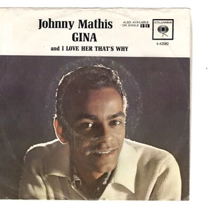 Johnny Mathis-Gina (VG+) - Picture 1 of 3