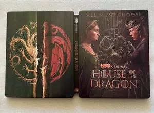 House of the Dragon Custom Made G2 Steelbook Case For Movie (No Disc) New - Picture 1 of 2