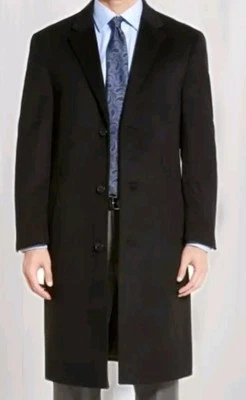 Chaps Men's Classic-Fit Wool Blend Top Business Top Coat NWT $325! Size 40R - Image 1 of 4