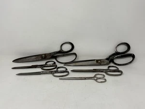 Konvolut 6 Vintage Schwerlast Scheren - Wiss, Böker, Equity, Germany - Bild 1 von 14